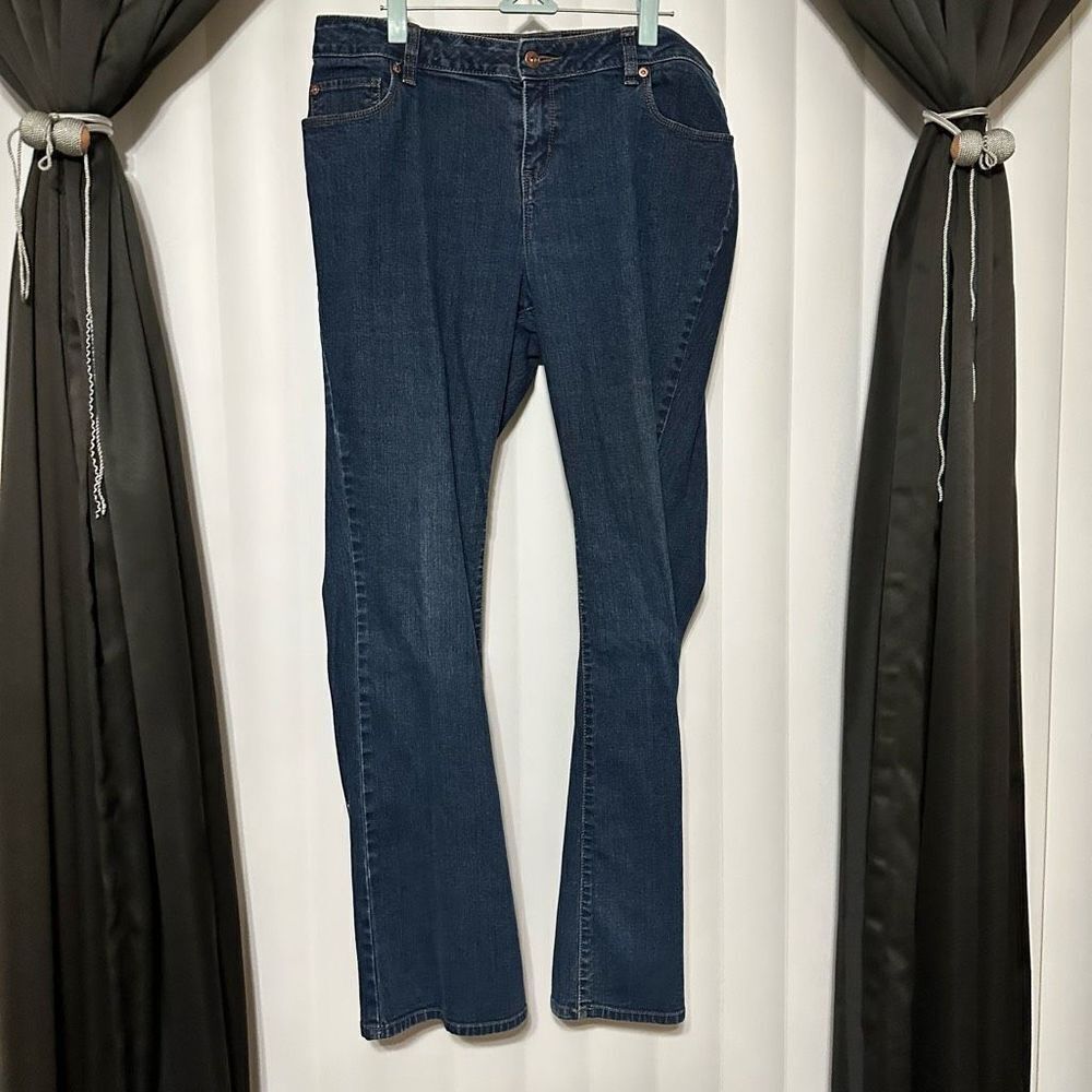 Apt 9 bootcut denim blue jeans